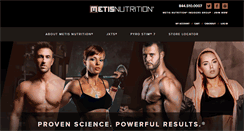 Desktop Screenshot of metisnutrition.com